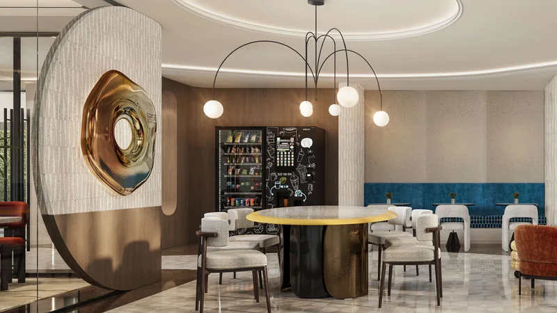 Коворкинг в клубхаусе · Rhom Bho Property, визуализация застройщика