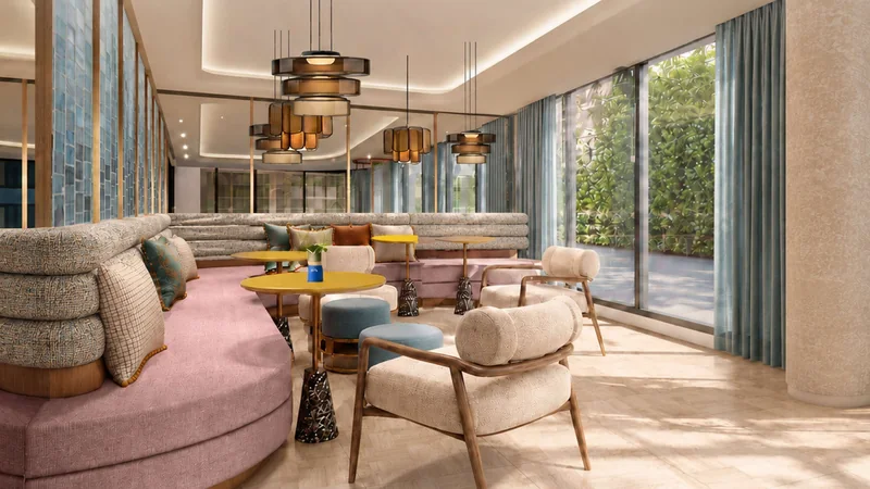 Social Club в клубхаусе · Rhom Bho Property, визуализация застройщика